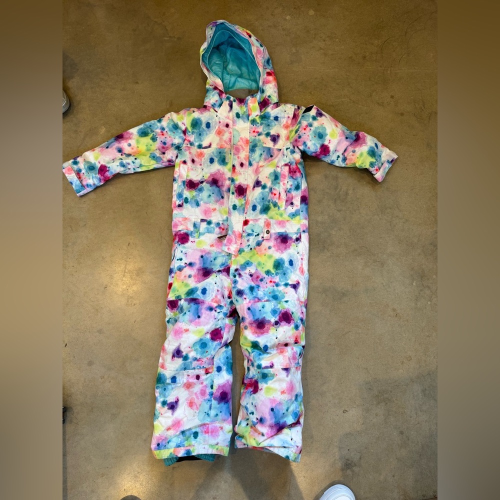 Girls size 5 ski/snow onesie